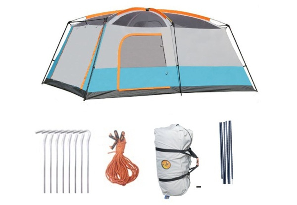Four to Six Person Camping Tent incl. Storage Bag
