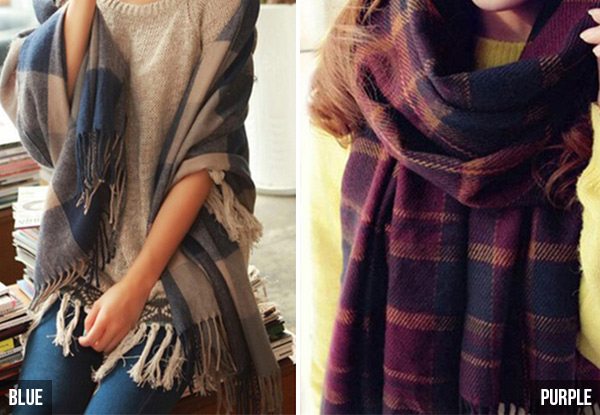 Cosy Winter Scarf - Six Colours Available with Free Delivery