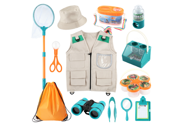 13-Piece Kid's Outdoor Explorer Kit