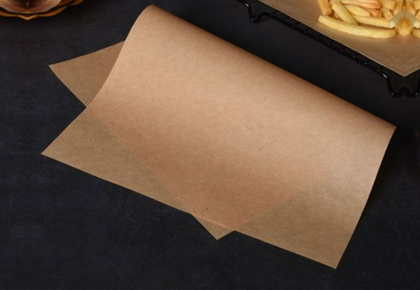 200-Piece Baking Paper Sheets Set - Available in Two Sizes & Option for Two-Set