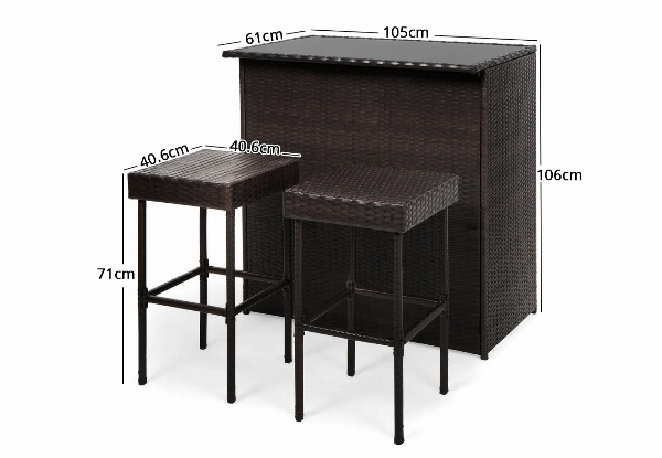 BCP Outdoor Bar Set