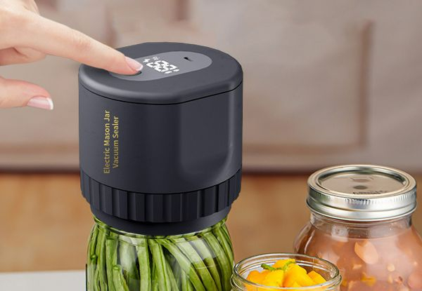 Automatic Cordless Mason Jar Vacuum Sealer