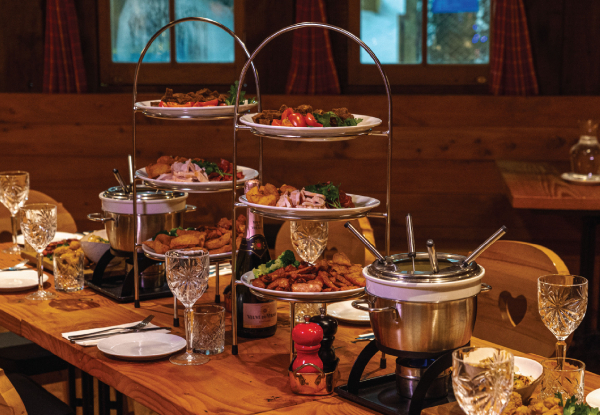 Cheese or Chocolate Fondue Experience for Three to Four People