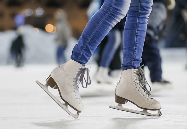 One Adult Full Day Ice Rink Entry incl. Skate Hire to Frosty Spot's Brand New 50m x 20m Ice Rink - Options for One Child (6 Years & Under) or One Child (7-17 years)