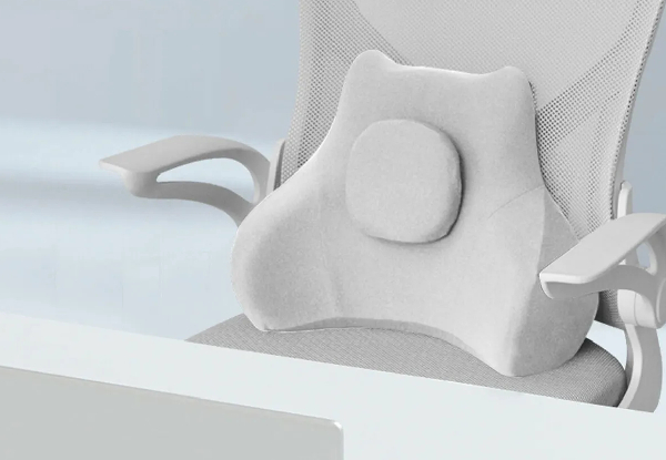 Memory Foam Car Cushion with Lumbar Support - Available in Three Colours