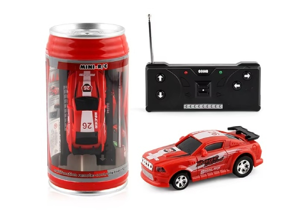 RC Racing Car In A Can - Six Colours Available