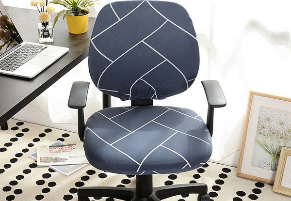 Stretchable Office Chair Slipcover Protector - Available in Four Styles