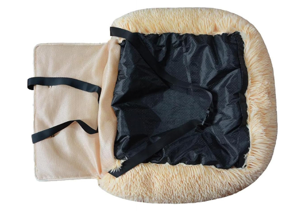 Pet Calming Car Bed - Available in Two Colours & Two Sizes