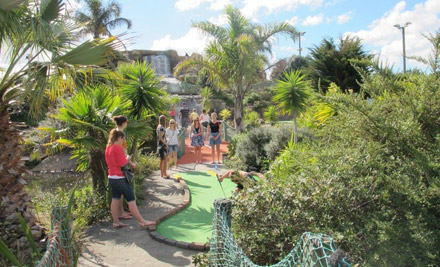 $8 for 18 Holes of Mini Golf on the Captain's Course or Blackbeard's Course, or $16 to Play Both - All Courses Have Been Upgraded