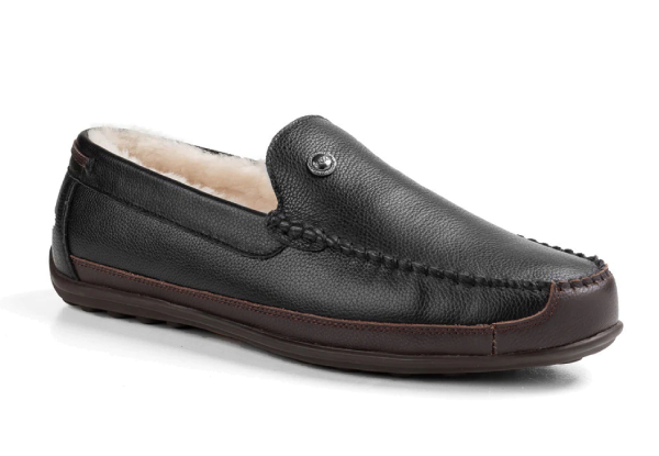 Ugg Men's Ryan Plain Moccasin - Six Sizes & Two Colours Available