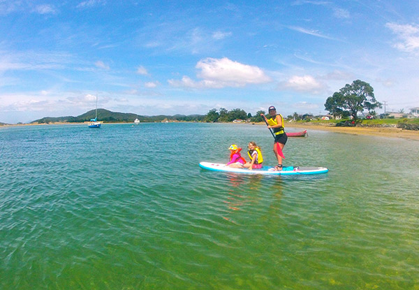 One-Hour Stand-Up Paddle Board Hire for One Person - Options for Two, Four or Six People & to incl. Lesson