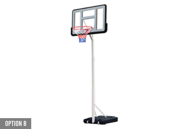 Adjustable Basketball Hoop Range - Seven Options Available