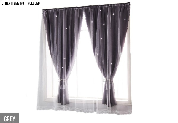 Gauze Curtains - Four Colours Available - Option for Two