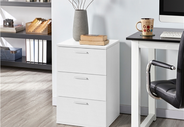 Two-Piece Three-Drawer End Table Cabinet