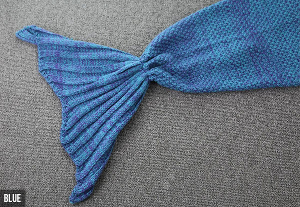 Mermaid Tail Blanket - Two Colours Available