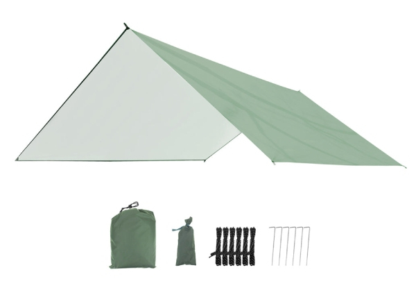 Multifunctional Lightweight & Water-Resistant Camping Tarp - Three Colours Available