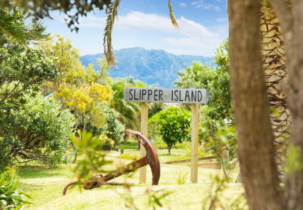 One-Night Private Island Experience for Two People on Slipper Island, Coromandel incl. Water Taxi & Kayaks - Options for up to Five People & Two-Nights Available
