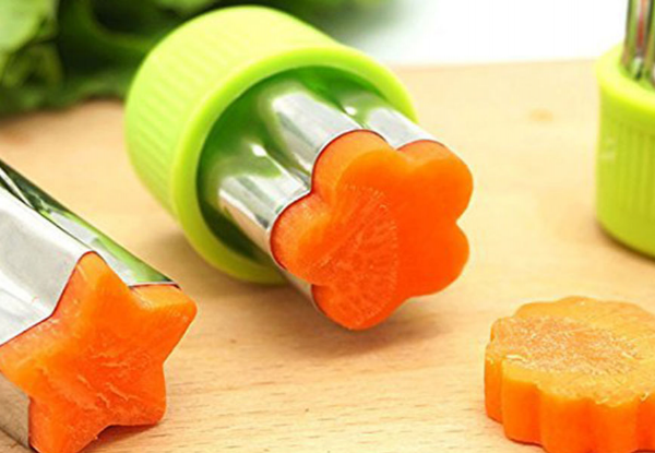 14-Piece Vegetable & Fruit Cutter Shapes Set with Free Delivery