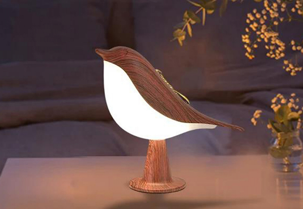 Magpie Bird LED Bedside Touch Lamp - Available in Three Styles & Option for Two