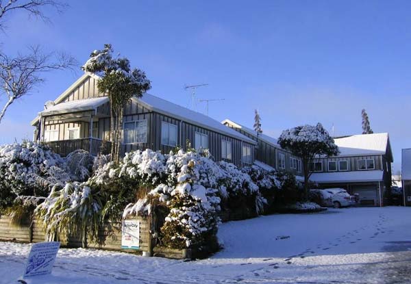 Two-Night Double/Twin En-suite Tongariro National Park Getaway for Two incl. Late Checkout & Winter Gear Hire - Options for up to Five & 10 People - Valid from 25th June 2022