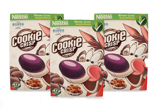 $9.99 for Three 375g Boxes of Nestle Cookie Crisp Cereal