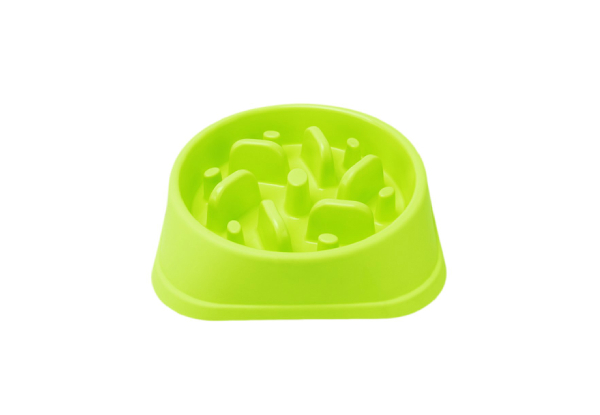 Slow Dog-Feeder Pet Bowl - Two Colours Available