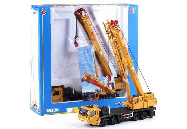 Alloy Engineering Heavy Crane Truck Toy