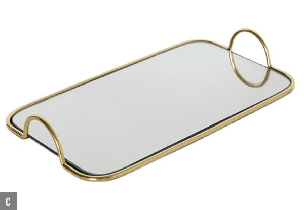 Mirror Vanity Tray Range - Four Options Available