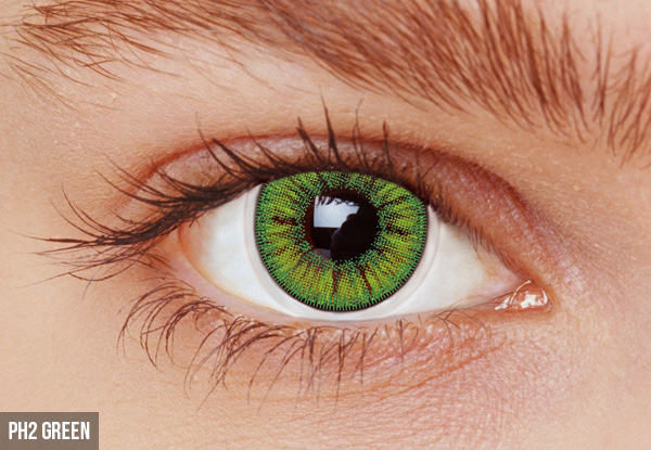 Cosmetic Coloured Contact Lens - Eight Styles Available