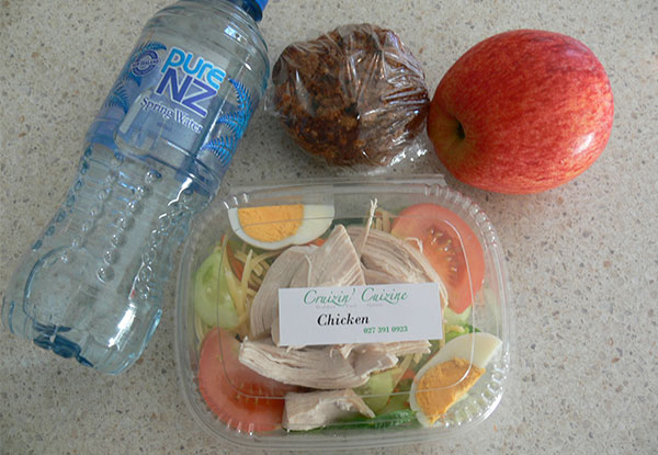 Healthy Packed Lunch incl. Delivery - Options for up to Five Packed Lunches Delivered Each Day