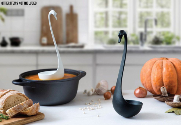 Swan Ladle Spoon - Two Colours Available with Free Delivery