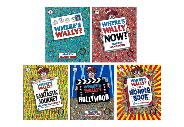 Where's Wally? Five-Book Set with Free Delivery