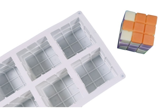 Cube Silicone Baking Mould - Option for Two-Pack