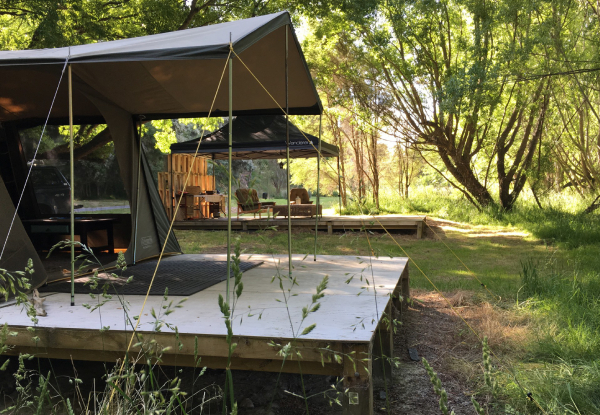 One-Night Mid-Week Glamping Stay in Hastings for Two People - Option for Two Nights