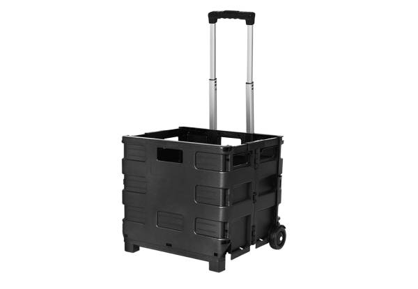 Foldable Shopping Trolley Cart - Available in Two Colours & Two Sizes
