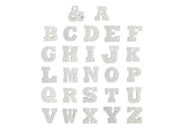 Light Up Alphabet Letters