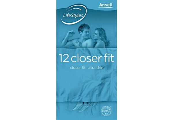 12-Pack of Ansell LifeStyles Closer Fit Condoms
