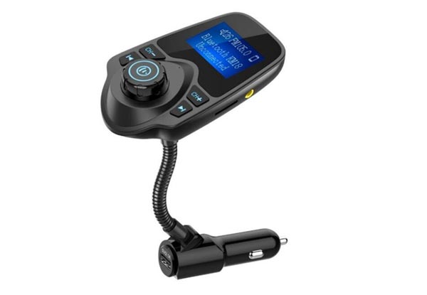 Wireless In-Car Bluetooth FM Transmitter Car Kit