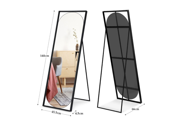 Free Standing Full-Length Mirror