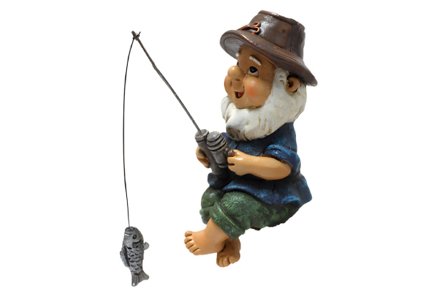 Fishing Garden Gnome