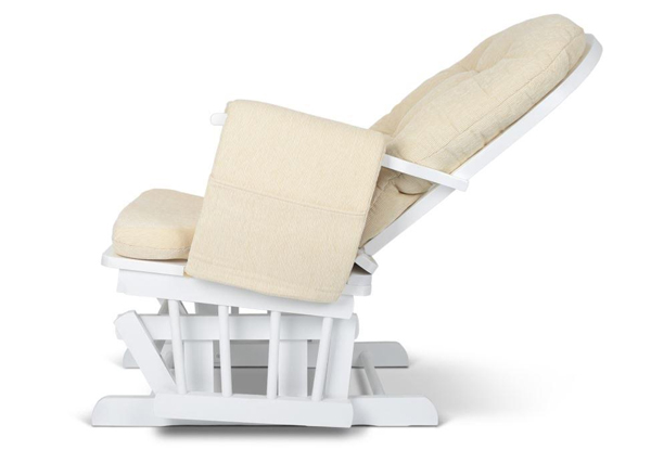 Glider/Nursing Chair & Rocking Ottoman - Three Colours Available