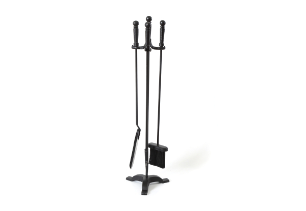 Traderight Four-Piece Fireplace Tool Set