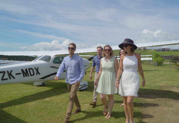 Waiheke Island Scenic Flight - Family Deal for Two Adults & One Child - Option for 45-Minute Flight