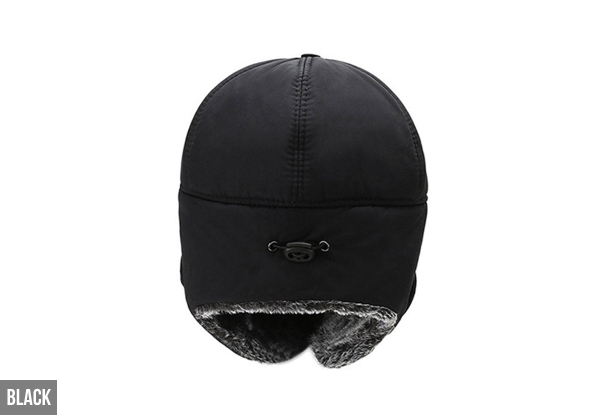 Fleece Ski Hat with Face Mask - Two Colours & Two-Pack Available