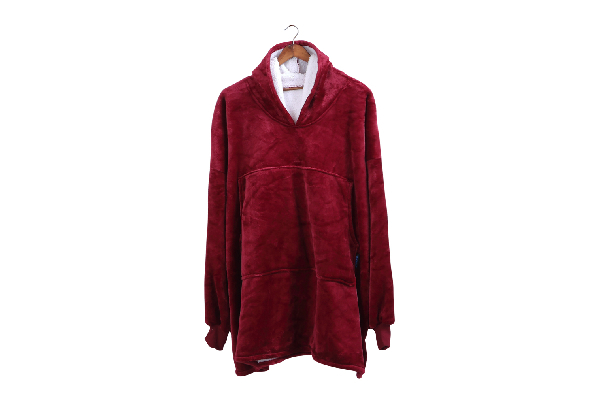 DreamZ Soft Plush Blanket Hoodie - Available in Three Colours & Option for Two-Pack