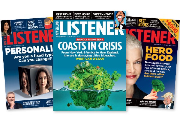 12 Issues of New Zealand Listener incl. Delivery