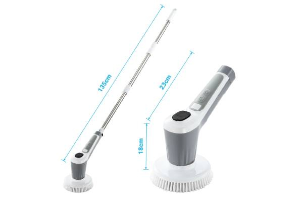 Six-in-One Electric Spin Cleaning Brush Kit