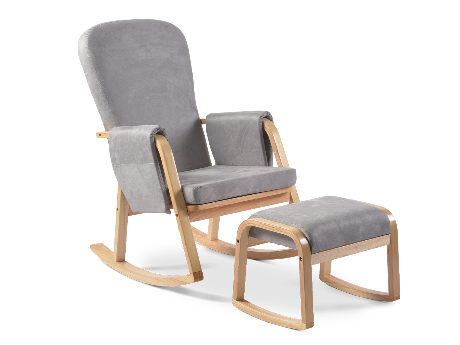 Rocking Chair with Footstool
