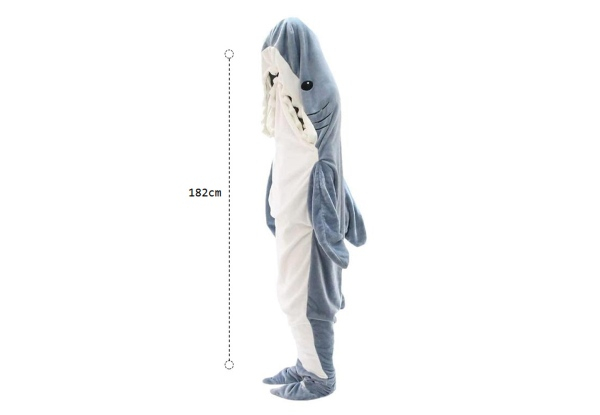 Cosy Shark Adult Blanket Hoodie