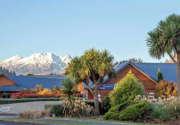 Tongariro Crossing Package for Two People incl. Two Nights Accommodation, Return Transport & Use of Outdoor Hot Tubs - Options for Three or Four People